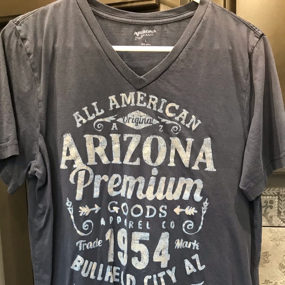 Arizona (L) Women’s s/s V-neck Navy T-shirt